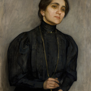 Portret pędzla Samuela Hirszenberga, 1907, Muzeum Narodowe w Krakowie